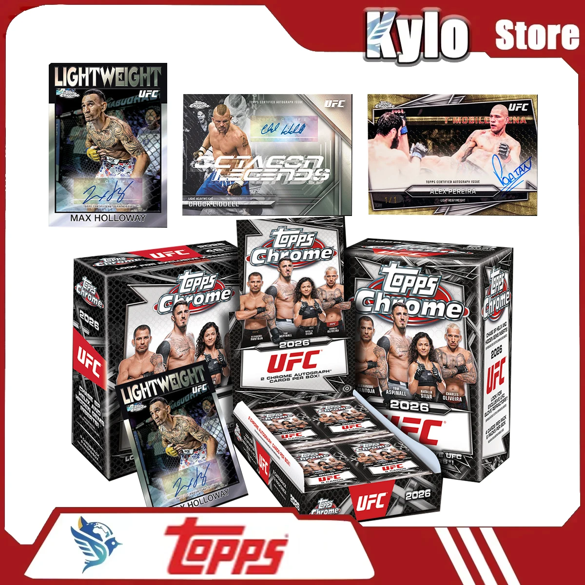 tarjetas-coleccionables-de-la-serie-ufc-topps-chrome-2026-juguetes-de-diseno-regalo-sorpresa-recien-lanzadas