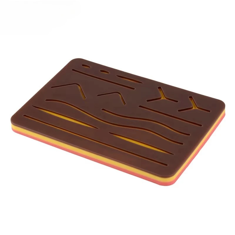 Black suture pad for training sutures