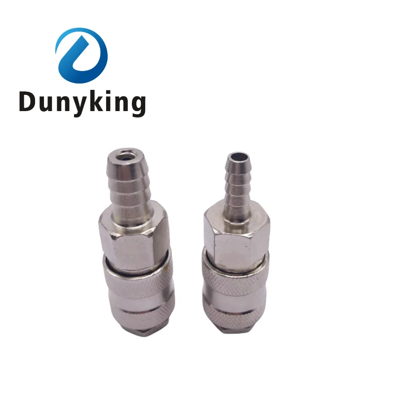 Pneumatic Fitting European Standard EU Euro Type Air Line Quick Coupling Connector Coupler Adapter For Air Compressor Hose Barb