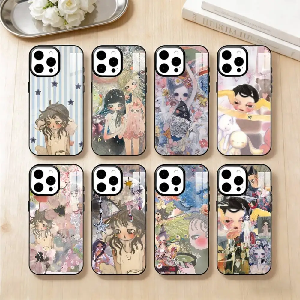 

Aya Takano Phone Case For iPhone 17,16,15,14,13,Pro,Max,Plus,Magnetic For Magsafe Wireless Charging