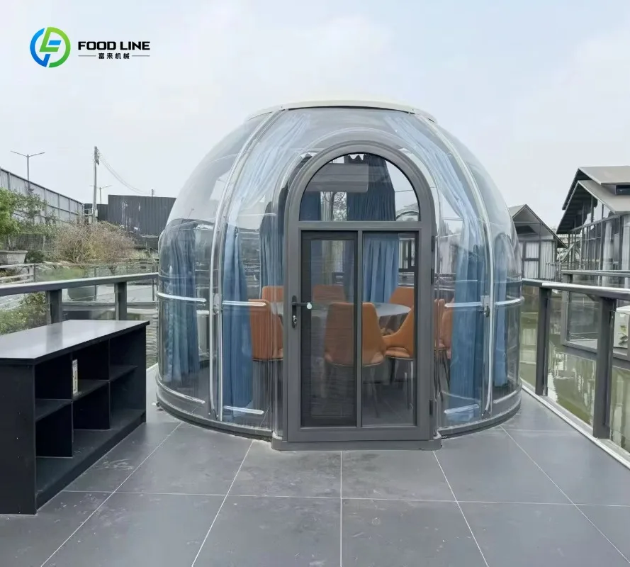 Clear Dome Bubble House Geodesic for Glamping Resort Hotel Outdoor Camping Commercial Use Custom