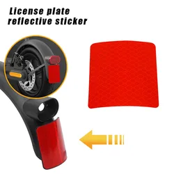 Electric Scooter License Plate Fender Number Plate Holder for Xiaomi M365 Pro 2 E-Scooter Safety Reflective Stickers Accessories