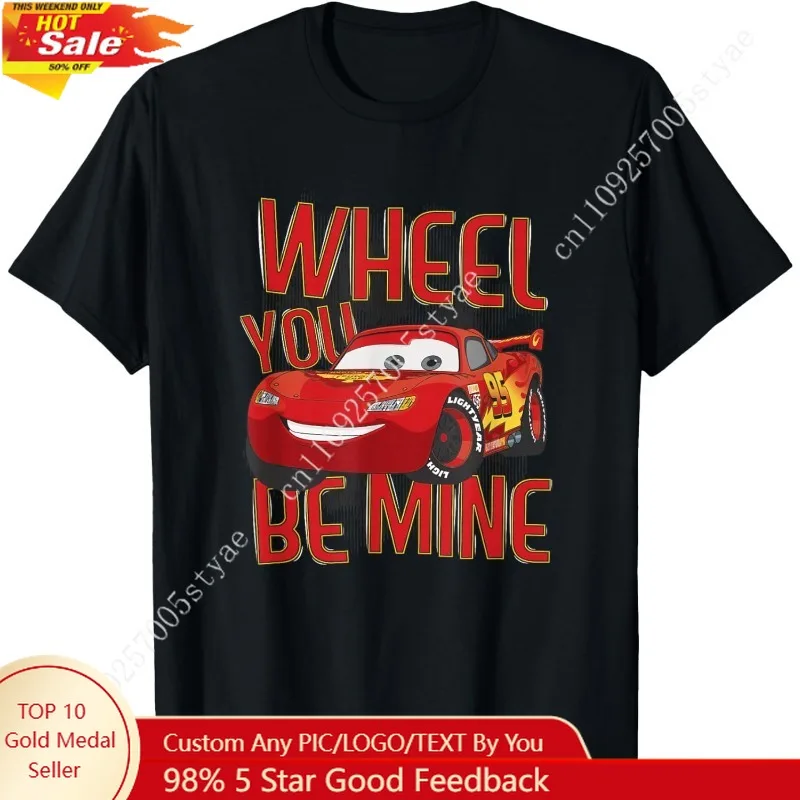 

Disney Pixar Cars 2 Valentine's Day Wheel You Be Mine T-Shirt
