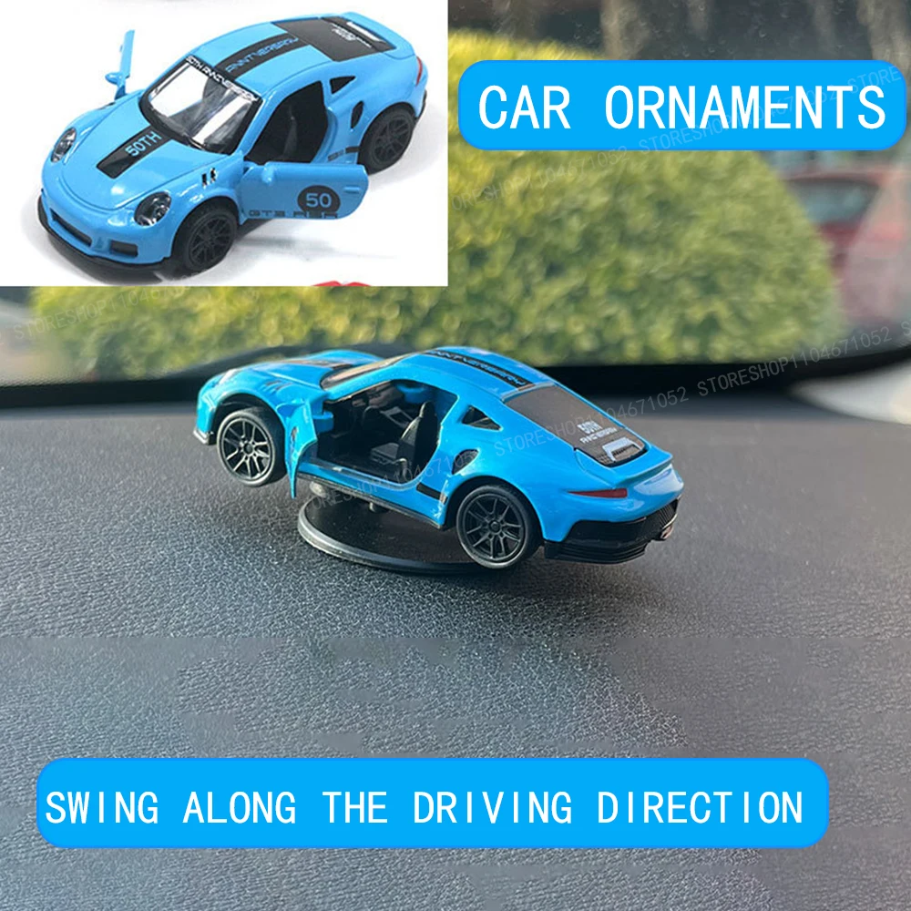 

Car For Sports Car Drift Rotating Ornaments Auto Dashboard Turning Racing Model Deco Car individuality Center Console Decoration