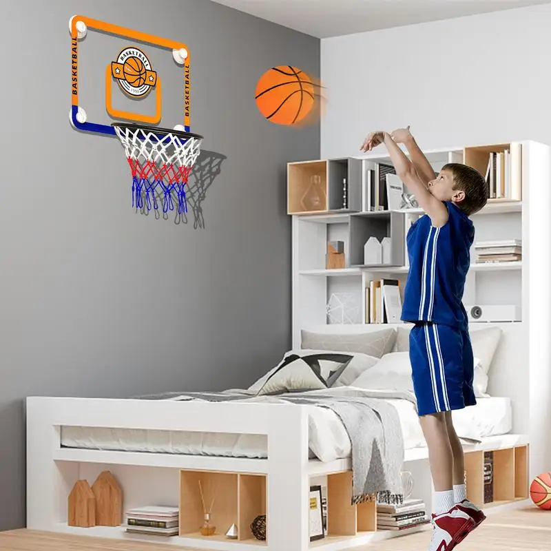 Indoor Outdoors Sports Game Basketball Hoop Toy Kids Mini Foldable Basketball Board Parent-child interaction Games Children Gift