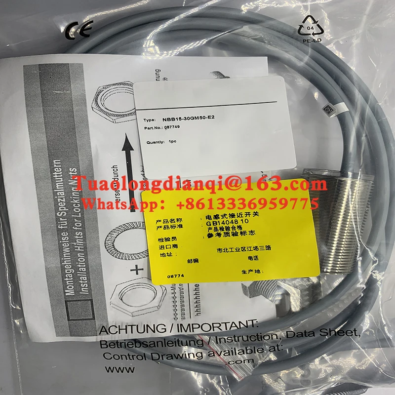 100% new original Proximity switch sensor NBB15-30GM50-E2 NBB15-30GM60-WS in stock