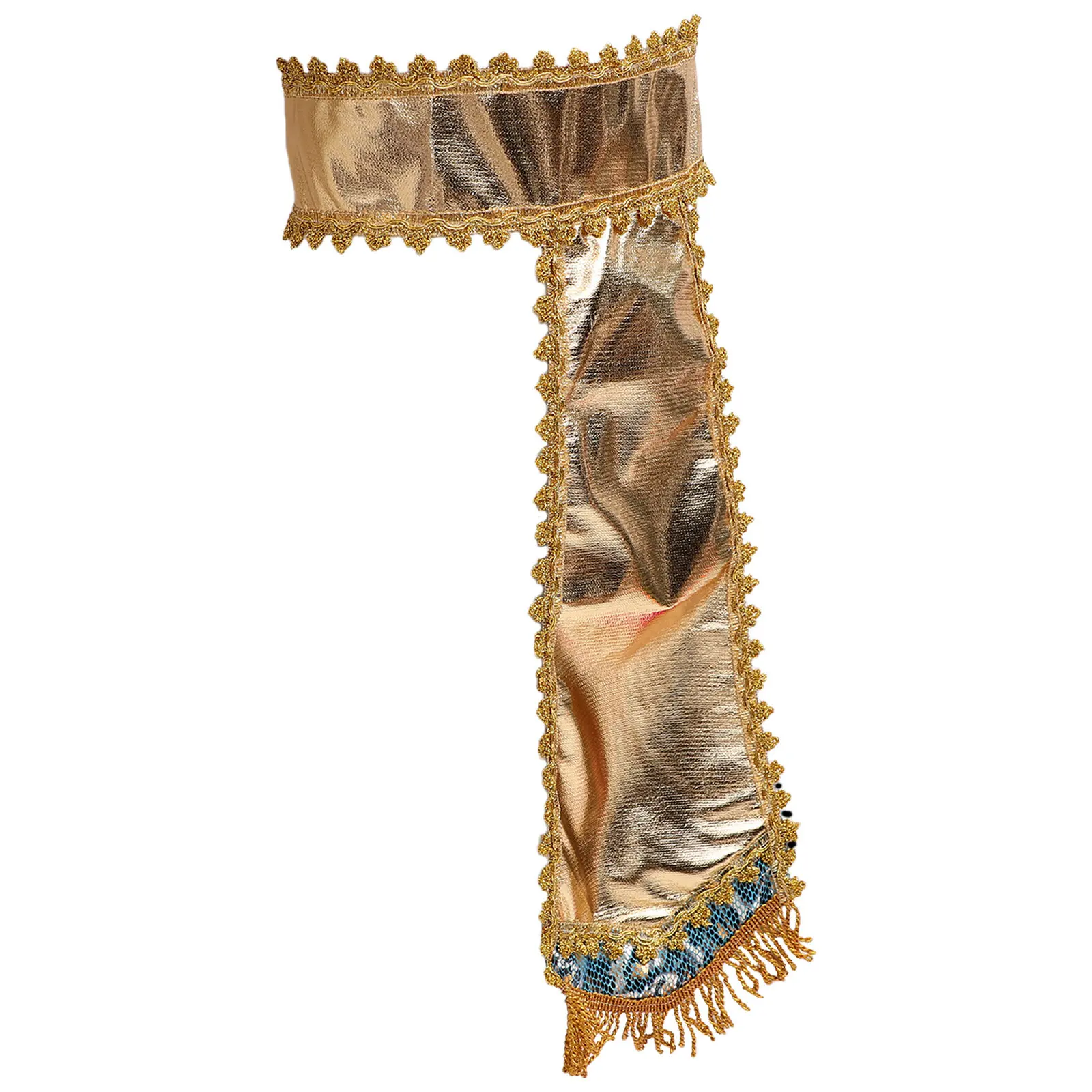 

Египетский головной убор для Хэллоуина, легкий, из ткани, для косплея, многоразовый реквизит для вечеринок, аксессуары для египетского костюма для ролевых игр