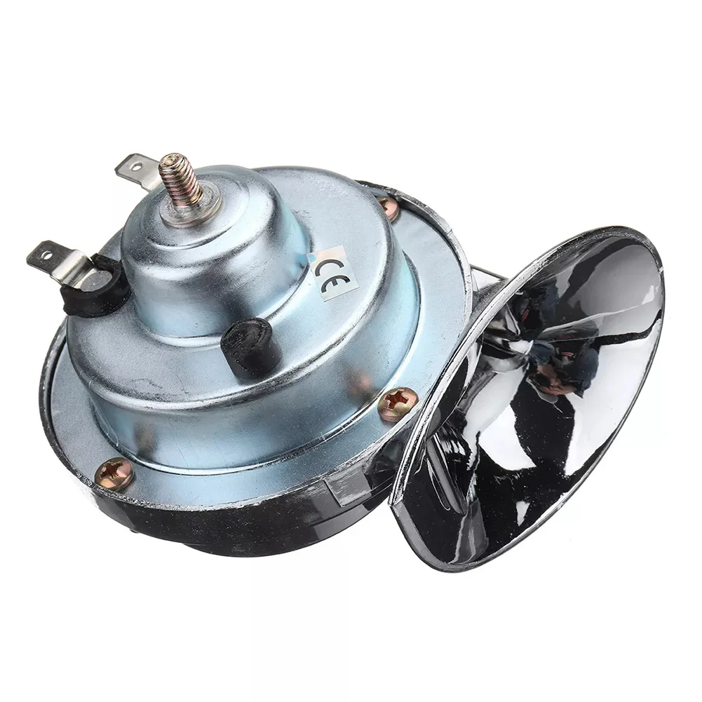 120DB 12V Horn Car Grille Trumpet Loud Speaker Motorcycle Loudspeaker ElectricCool Fashion Waterproof Automobile Accessories