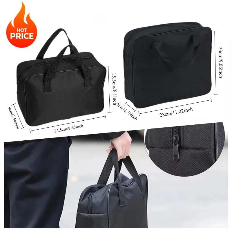 Tool Bag Power Tool Handbag Car Air Pump Travel Oxford Cloth Suitcase 1pc Electrician Hardware Portable Thickening Repair Bag