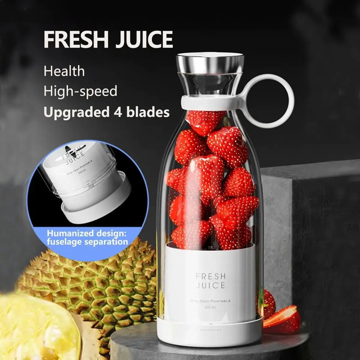

New Mini Portable Blender Electric Juicer Fruit Mixers Fruit Home Smoothies Mixer Multifunctional Juice Maker Machine Blender