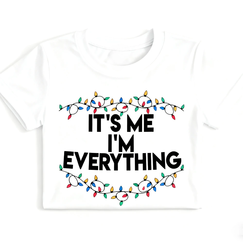 Ho tutto quello che voglio per Natale, mi sono tutto Tshirt Camicia natalizia abbinata Festa di Natale Coppia Tee Uomo Donna T