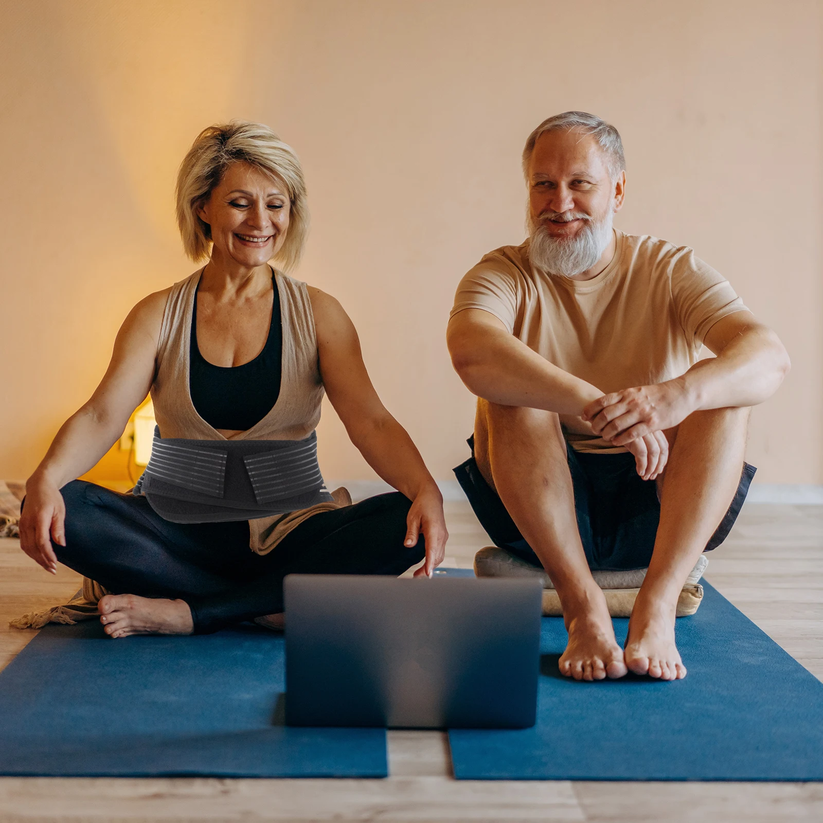 

Self Heating Waist Support Belt Durable Adjustable Composite Cloth Magnetic Lumbar Wrap Warm Brace Heated Brace