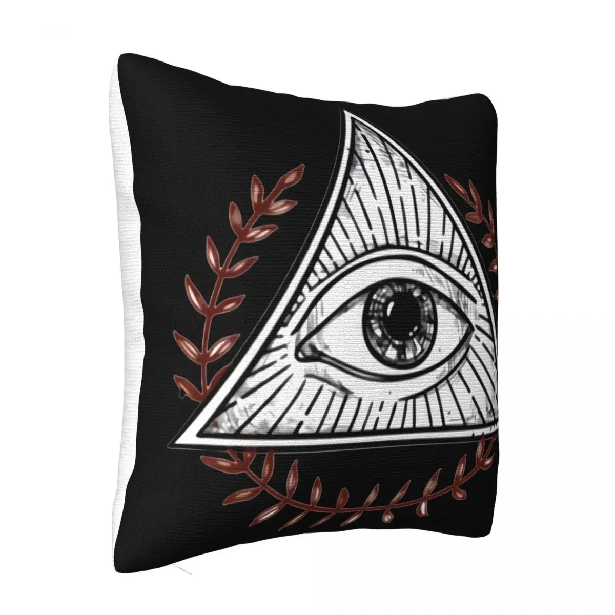 See Eye Pyramid Symbol Mens Spiritual Member Classic New Top Good Quality Streetwear Pop Pillow Case