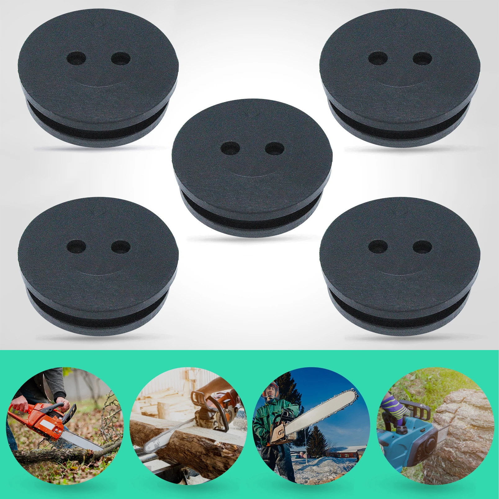 Imagem -02 - Combustível Gás Line Grommet para Homelite Kawasaki Mtd Ryobi Artesão Cortador de Relva Replaceme Part Cutter Buraco Pcs