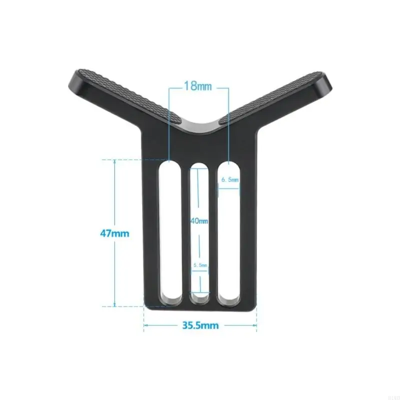 R1WD Universal 15mm Rod Clamp Lens Support Mount for DSLR Lens Bracket Support