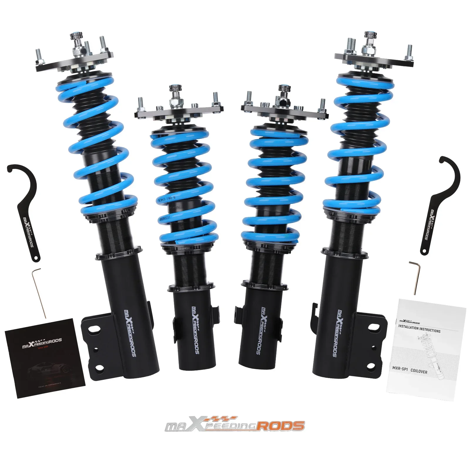 MaXpeedingrods 24 Damper Coilover Suspension Kit For Subaru Forester 1998-2002 Lowering Shock Absorber