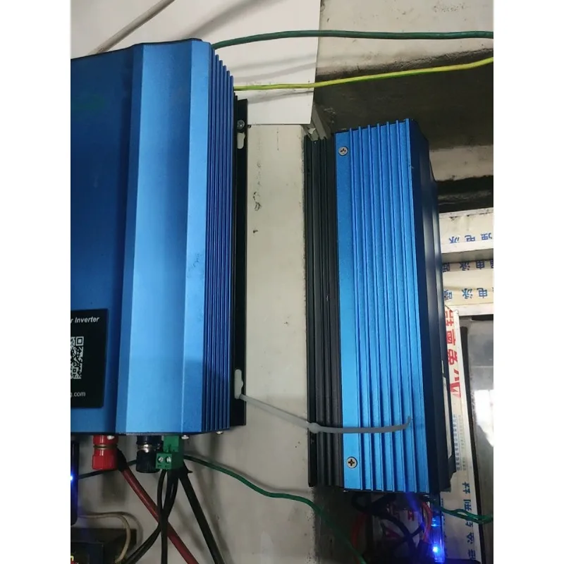 MPPT Pure Sine Wave Grid Tie Inverter 1200W with Limiter Battery Discharge On Grid Inverter 1000W WIFI Mobile APP Remote Control
