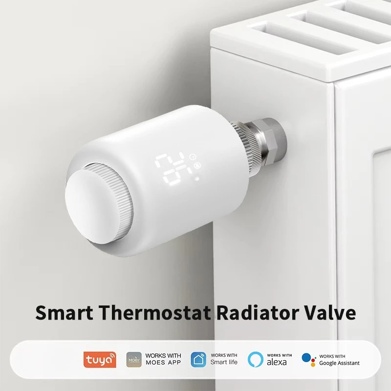 

The smart thermostatic valve radiator controller is controlled by a mobile phone APP