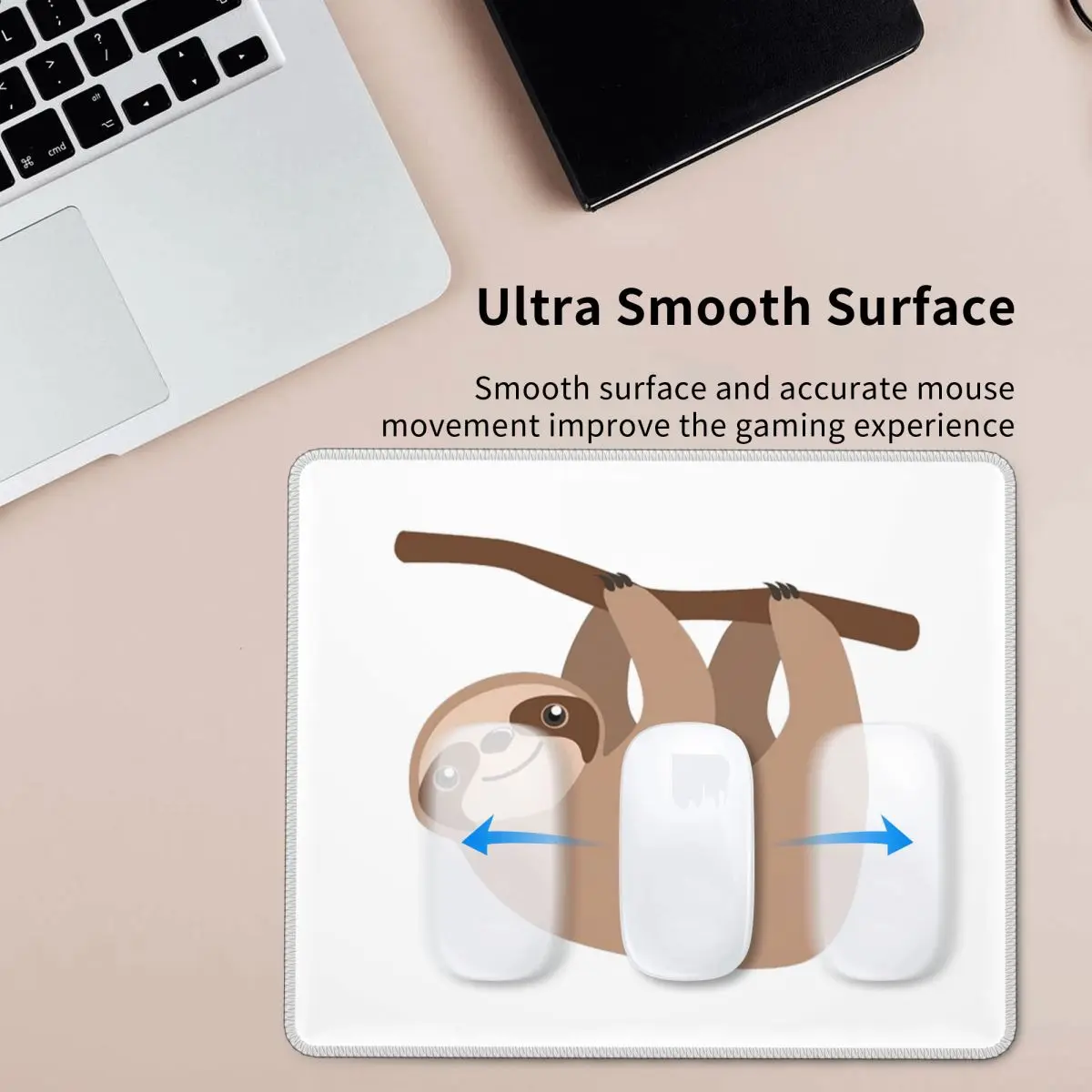 

Милый детский коврик для мыши с рисунком ленивца, компьютерная клавиатура, коврик для мыши, геймерский коврик для ноутбука, офисные аксессуары, настольные коврики