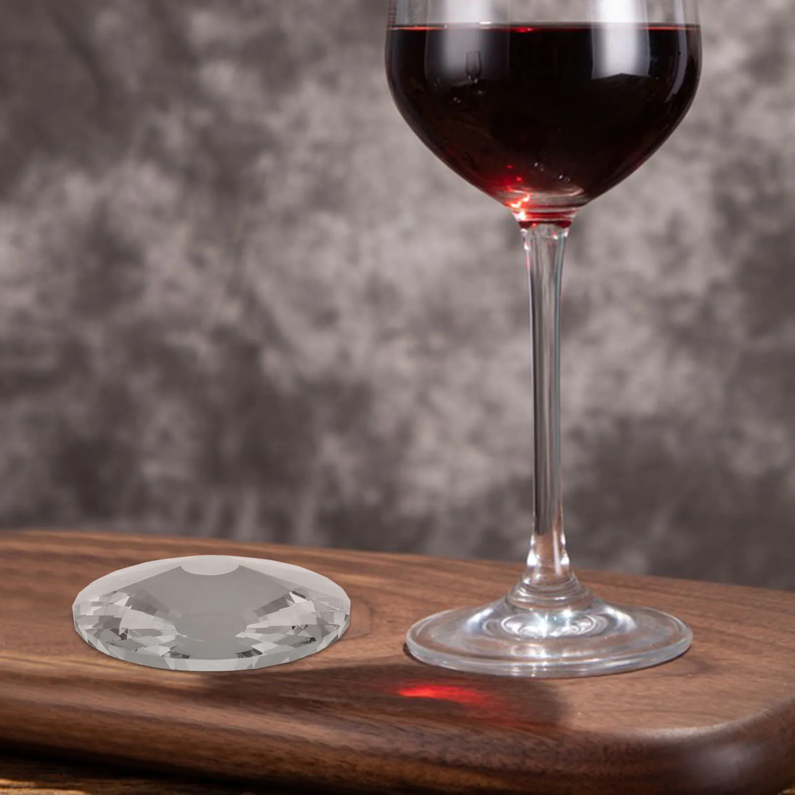 

4Pcs Crystal Wine Glass Base: Elegant Round Stemware Foot Replacement Parts for Enhanced Stability and Sophisticated Dining