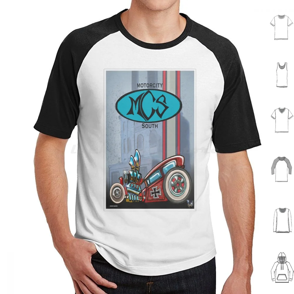 The Baron T Shirt Big Size 100% Cotton Hot Rod Lowbrow Rat Fink Kustom Kulture Rat Rod