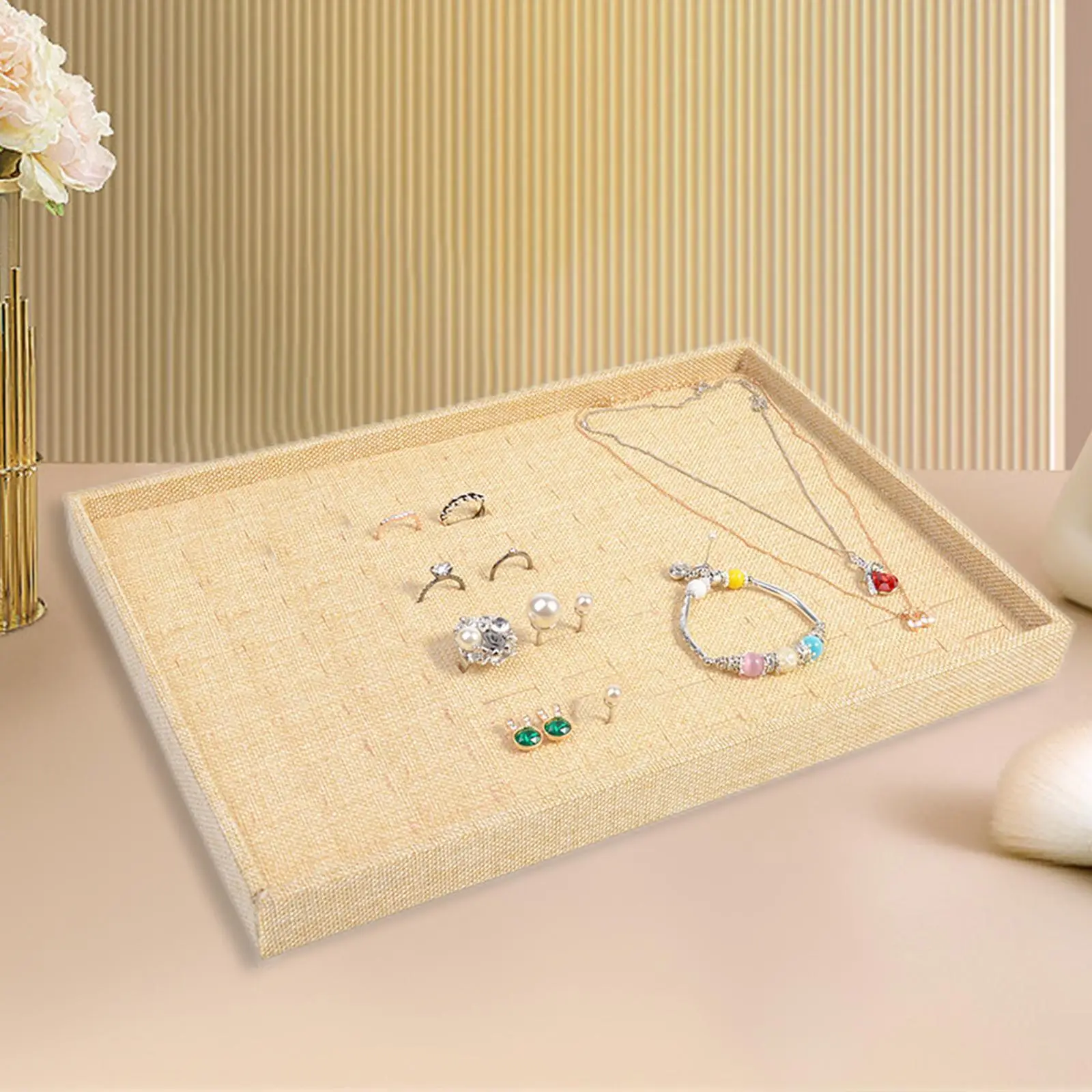 Stackable Jewelry Trays for Drawer Stores Showcase Gift 24 Pendant Plates