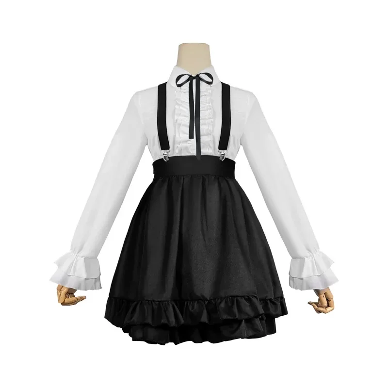 SN88 Anime Date A Live Hoshimiya Mukuro Cosplay Costume Zodiac Tenth Elf Cute Princess Dress And Headwear Socks Cute Maid Dr%#2@