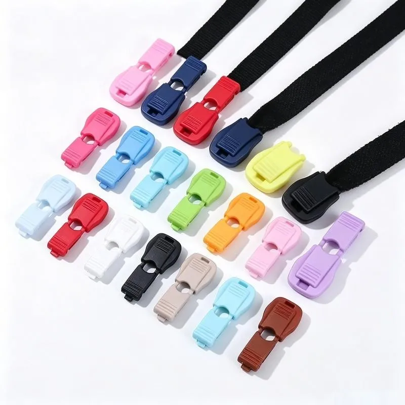 61 pcs Plastic String End Caps, Easy Squeeze Apply, suitable for Bag Strap Ends, Anti-Fray Cord End, Multipurpose