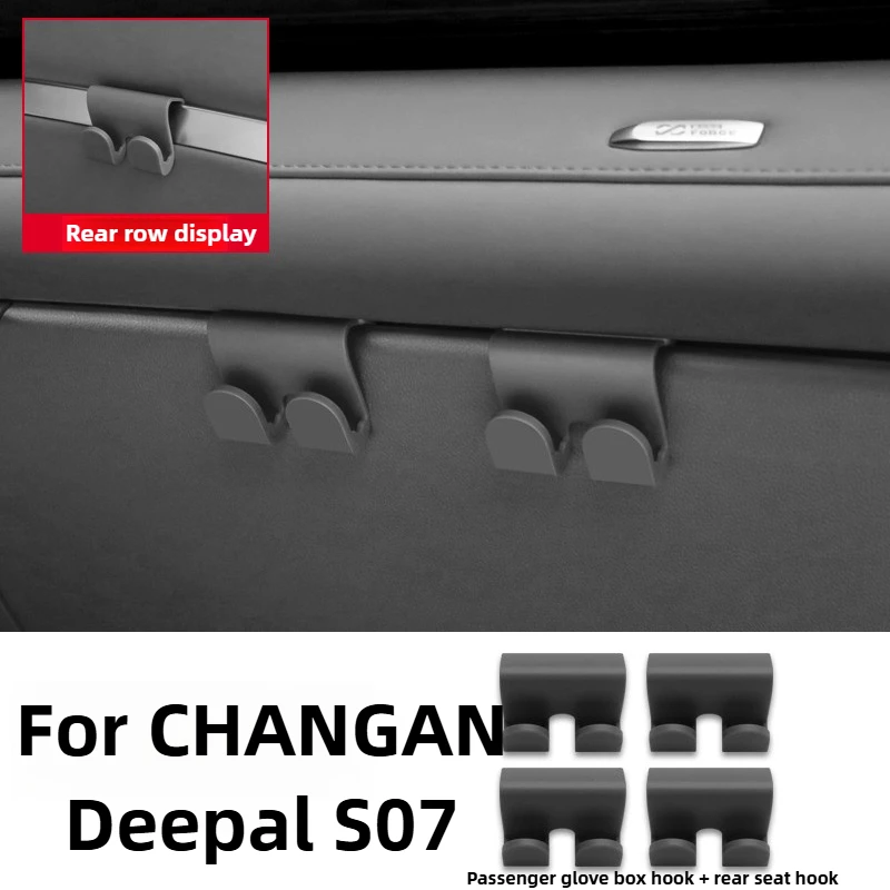 

Car Hook For CHANGAN Deepal S07 Accessories 2026/2025 Premium Plastic Material Heavy-Duty Space-Saving Hook Durable 2023-2024