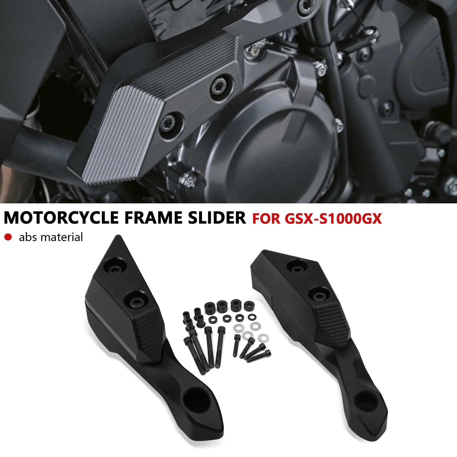 

Для GSX-S1000GX GSXS1000 GX 2024, мотоциклетные защитные дуги, слайдер, рама, слайдер, защита от падения тела, защитная крышка двигателя