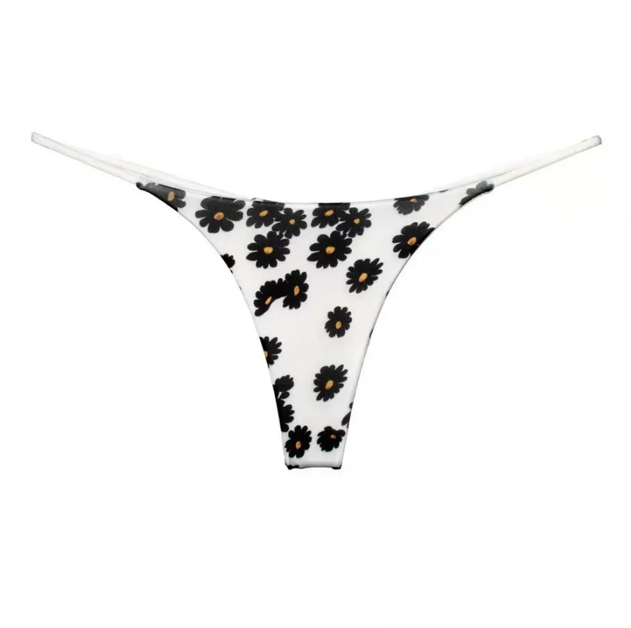 Dámské kalhotky G-strings s nízkým pasem, bezešvé, sexy, s hlubokým pasem, tanga, super tenké, bezešvé, s nízkým pasem, dámské kalhotky, spodní prádlo - náhled 2