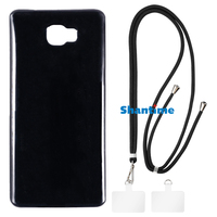 Suitable for Infinix Note 4 Pro X571 Case + Ajustable Neck/Crossbody Lanyards and Spacers, Silicone TPU Cover with Soft