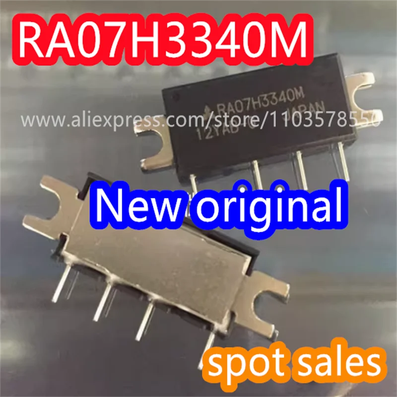 1PCS  100% brand new original RA07H3340M RF power amplifier module 330-400MHz 7W RA07H3340M-101