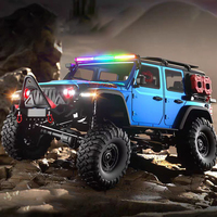 New Huangbo 1:10 R1011-r1014 Wrangler Full Size Remote Control Model Car High Speed Off Road Climbing Toy Car Hb Upgrade