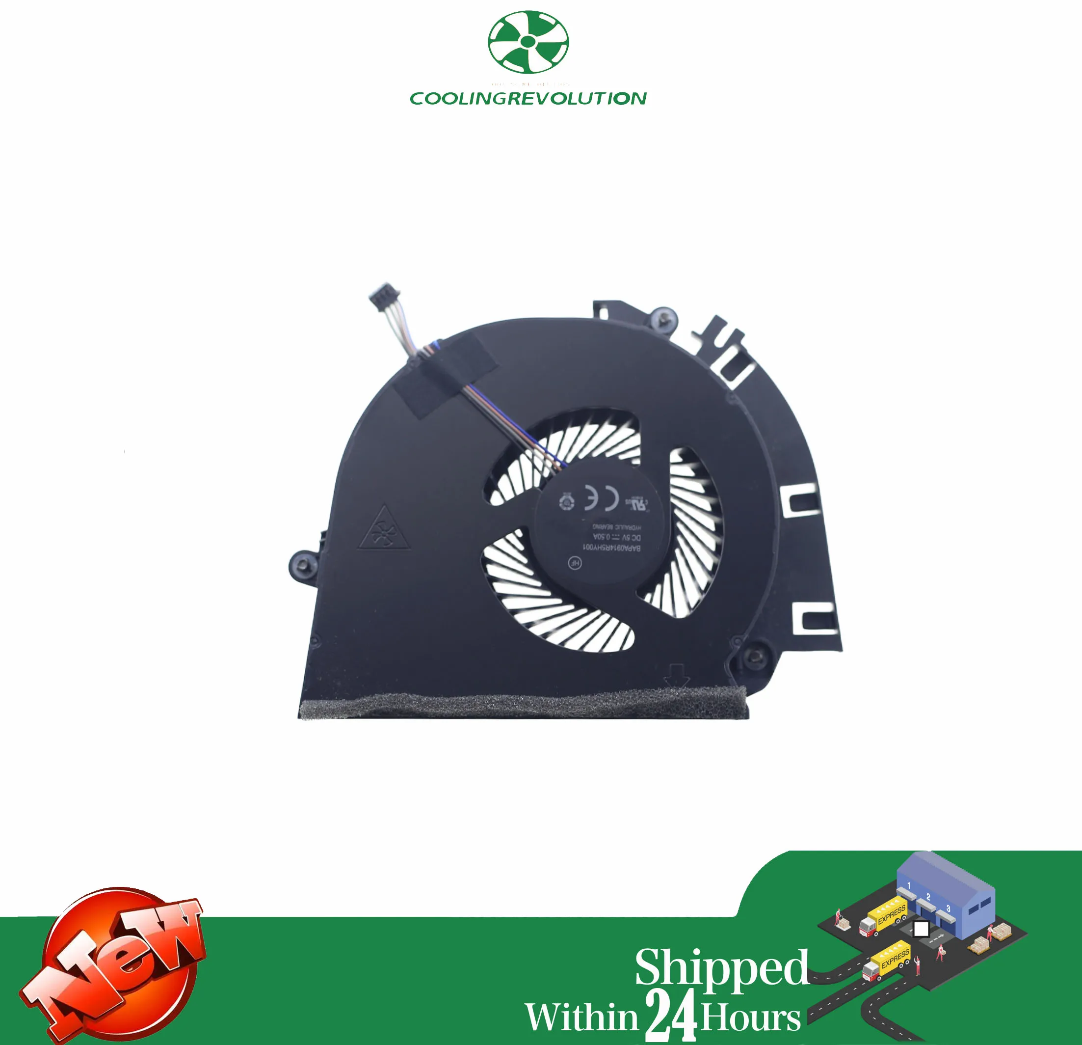 Laptop CPU Cooling Fan NS85C00-17G16 For HP Zbook 17 G5 17G5 XW3 L31242-001