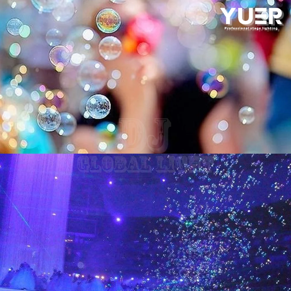 Bubble Machine Automatic Blower Maker Remote Control stage effect machine for Indoor Outdoor Xmas Party Birthday Weddi