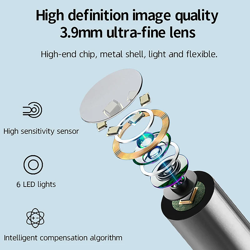Digital Otoscope with 4.3