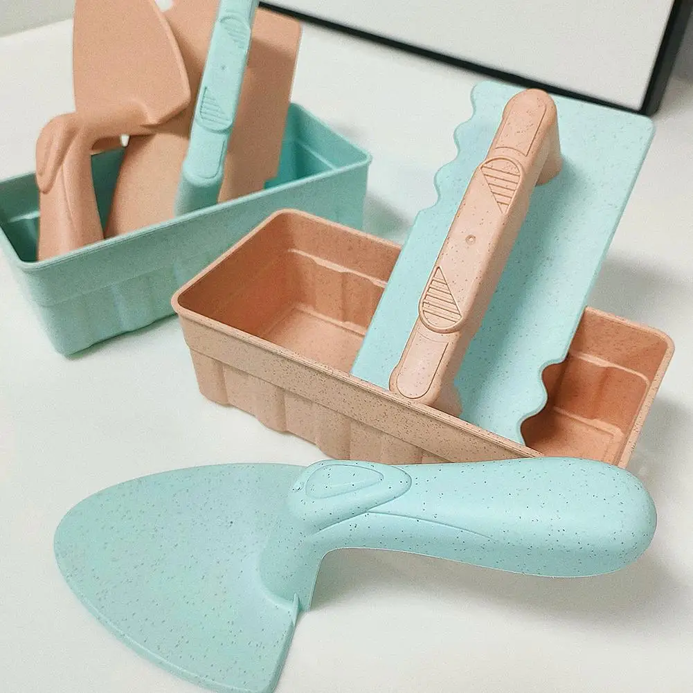 Beach Toys Shovel Sandbox Castle Building Sand Brick Walls Molds Tools Winter Outdoor Snow Play Games Sands Toys for Kids