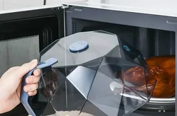 New Kitchen Microwave Cover Heating Insulation Cover Dust-proof And Oil-proof Kitchen Accessories Special Cover For Microwave