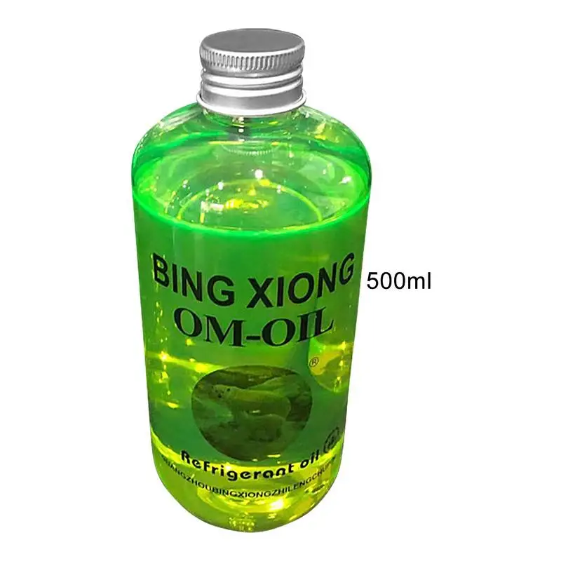 500ml Leak Detection SolutionCar Air Conditioner Leak Fluorescent Agent Eco-Friendly AC Refrigerant Oil Agent For car