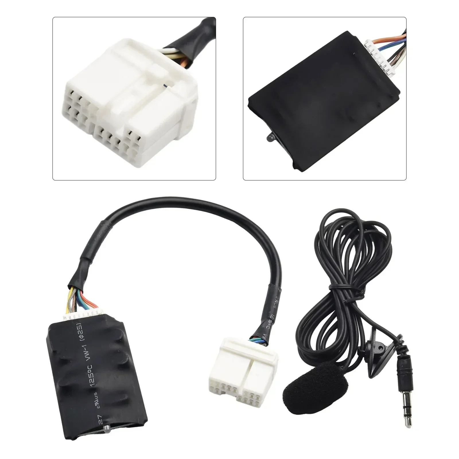 Bluetooth-Compatible Interface Cable Adapter Stereo AUX Module For Honda For Accord For Civic For CR-V For Acura CSX MDX RDX