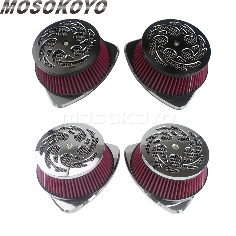 Motorbike Air Cleaner Intake Filter For Suzuki Boulevard M109R BOSS M109RZ M109R2 VZR1800 VZR 1800 VLR1800 C1800R Intruder 06-19