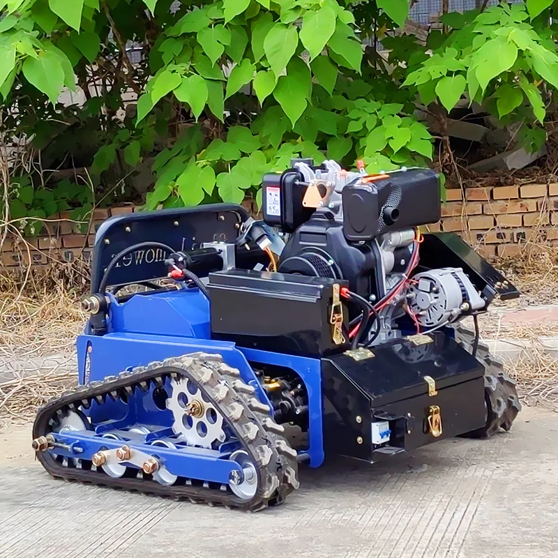 Robot tosaerba telecomandato personalizzato Attrezzatura forestale agricola economica commerciale