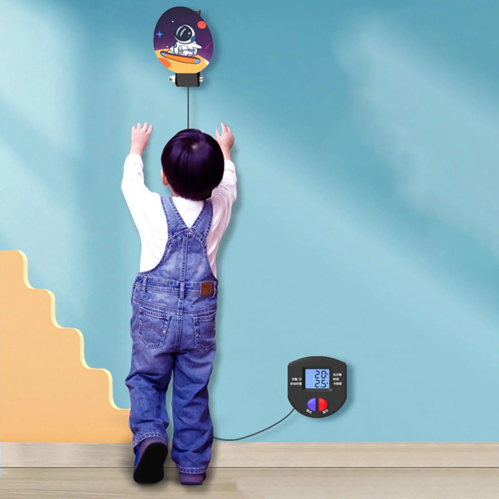 Vertical Jump Training Jumping Counter Kids Height Touch Device Height Challenge Promotes for Exercise Children