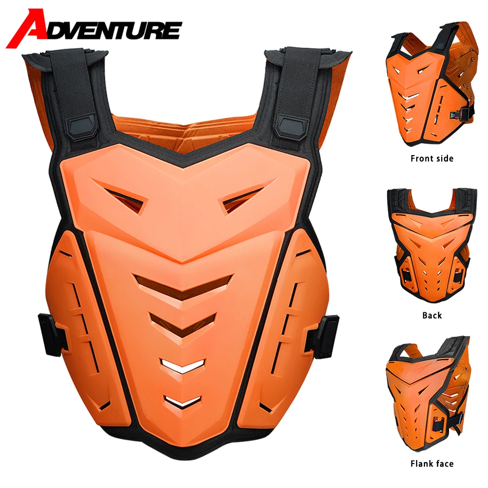 

Motocross Body Armor Jacket Chest Back Protective Motorcycle Armor Vest Riding Protection Vest Protector Racing Armor Moto Armor