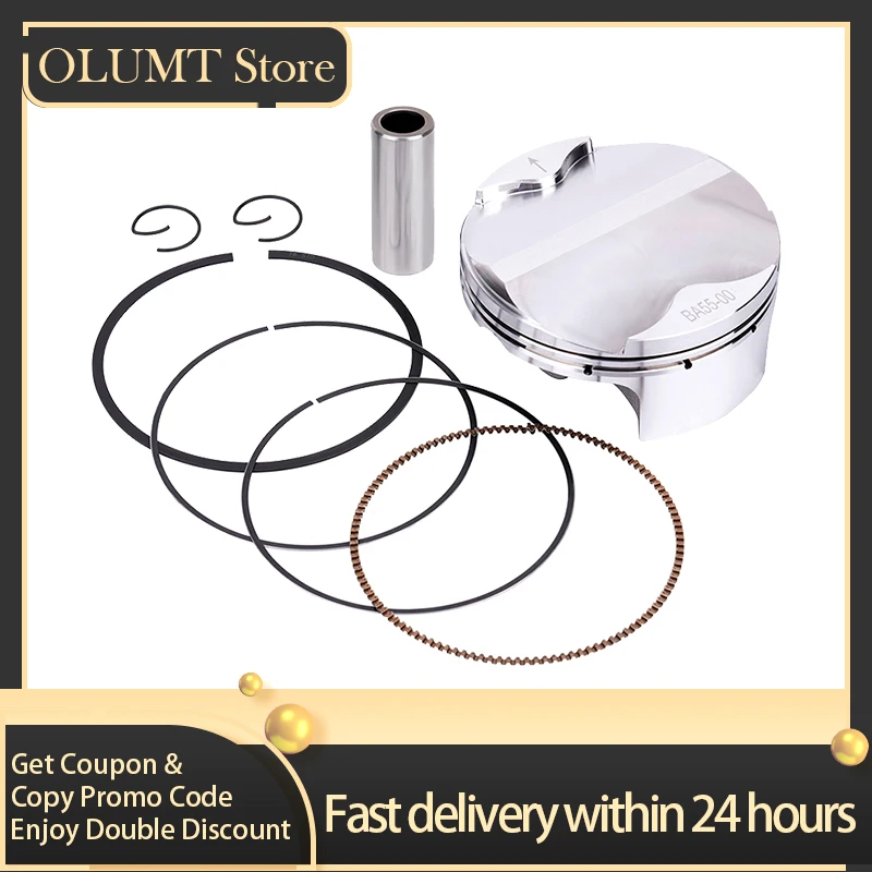 Road Passion Motorcycle STD 76mm Piston Rings Kit For 250 SXF XC-F SXS-F XCF-W FE250 FE 250 77030007000I 77130007100I