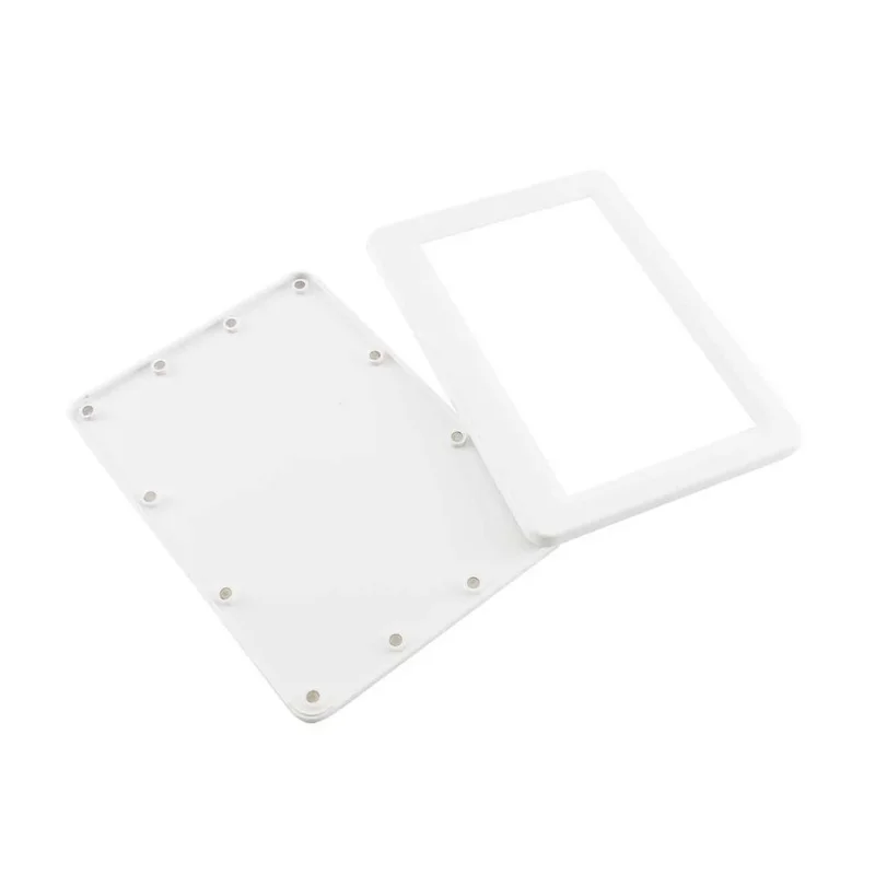 Étui de protection en papier électronique pour Waveshare 7.5 pouces, panneau d'affichage brut 7.5 pouces, plastique ABS de haute qualité, couleur blanche