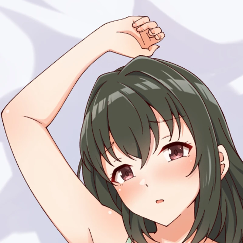 

Dakimakura Anime Pillow Case Riko Kashimoto Double-sided Print Of Life-size Body Pillowcase Gifts