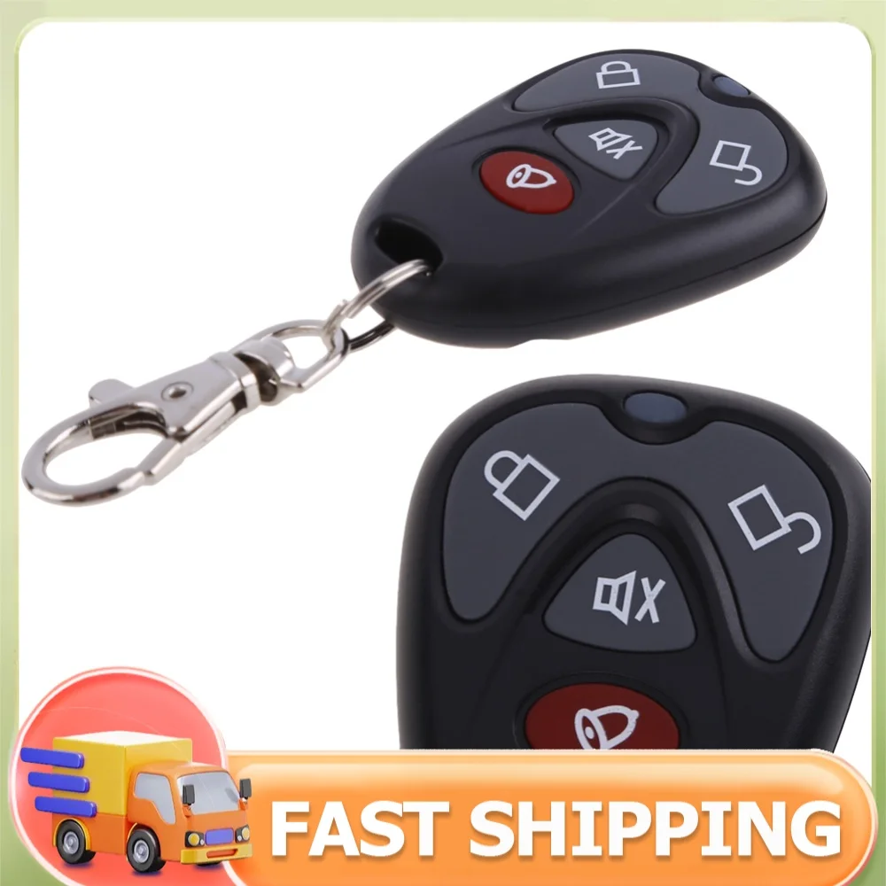 REPLACEMENT REMOTE CONTROL 4 BUTTON CAR ALARM  315MHz 433MHz
