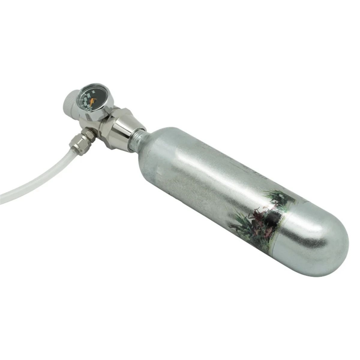 منظم حوض السمك CO2 2000 رطل لكل بوصة مربعة مقياس الضغط لأنبوب شفط 6 مم 5/8-18UNF